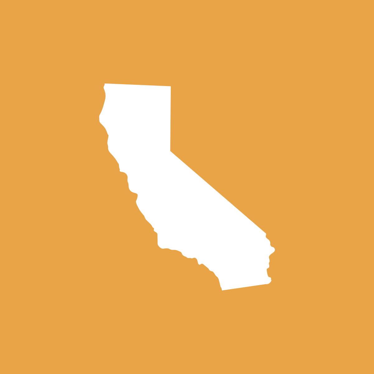 Outline of the state of California representing Proposition 19 property tax inheritance rules for heirs