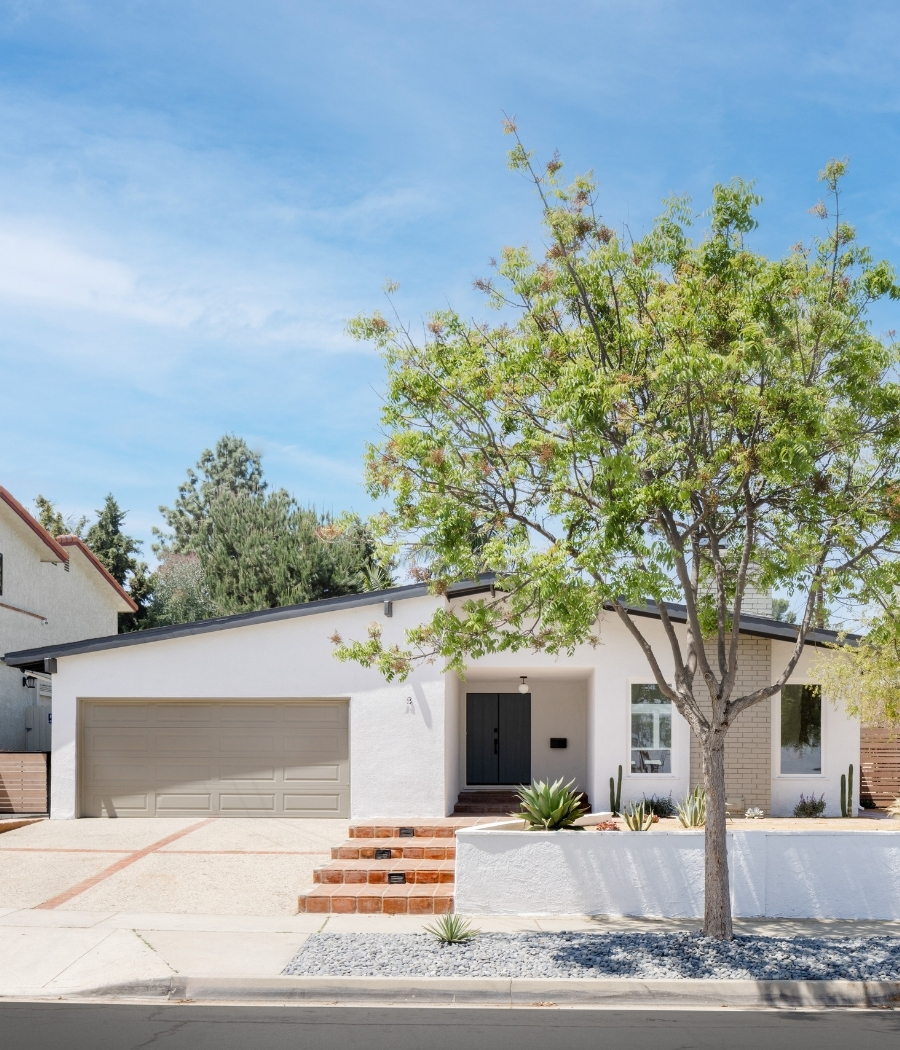 Wedgewood Homes renovated single-family home exterior in Southern California featured in BOSS Magazine