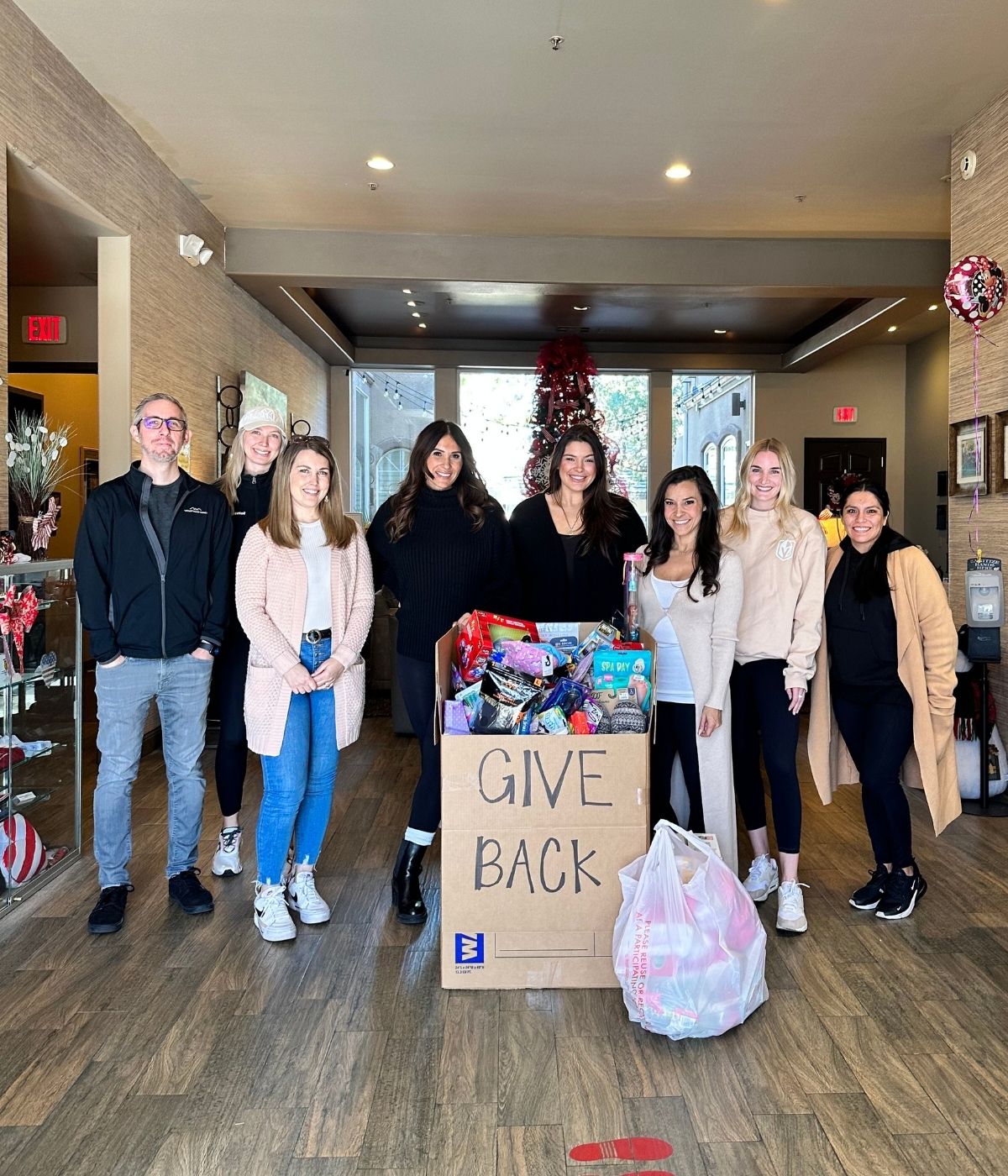 Wedgewood Homes team members delivering holiday toys to Ronald McDonald House Charities of Greater Las Vegas
