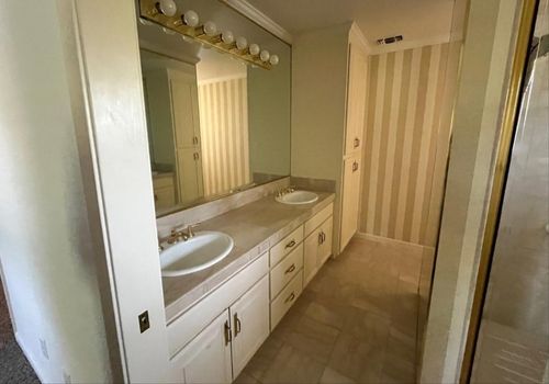 Bathroom of the purchased Sacramento home