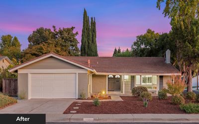 House after renovation by Wedgewood Homes
