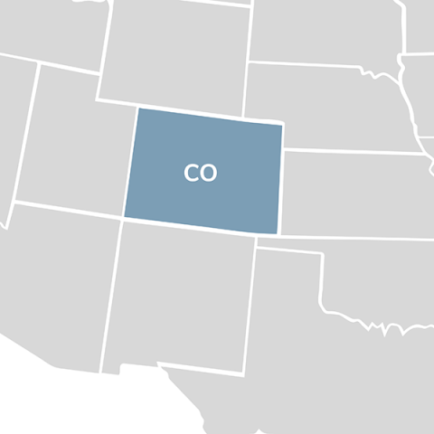 Colorado map