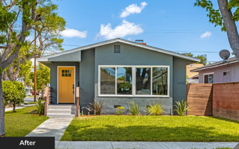 House after renovation by Wedgewood Homes