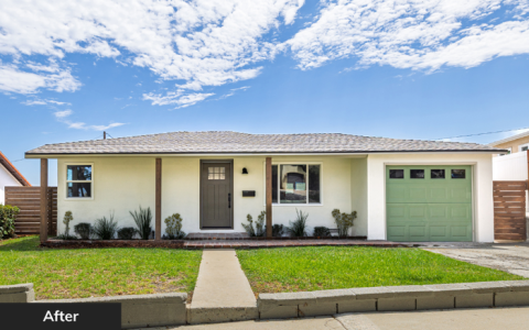 House after renovation by Wedgewood Homes